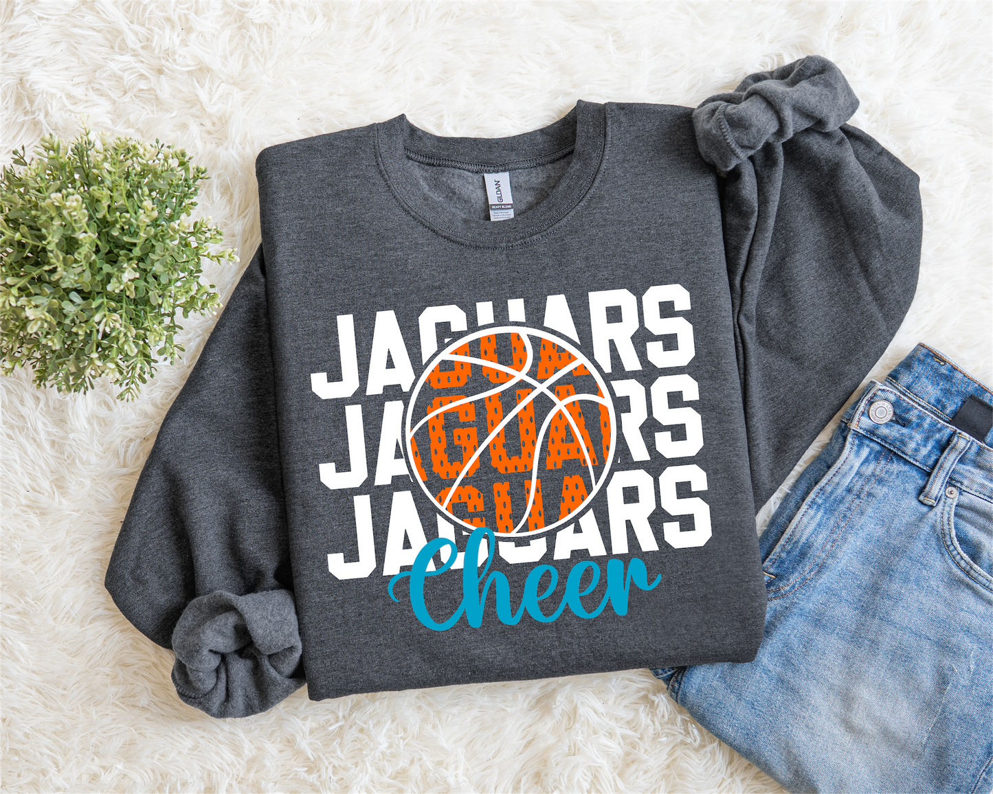 Jaguars Basketball Cheer Sweatshirt