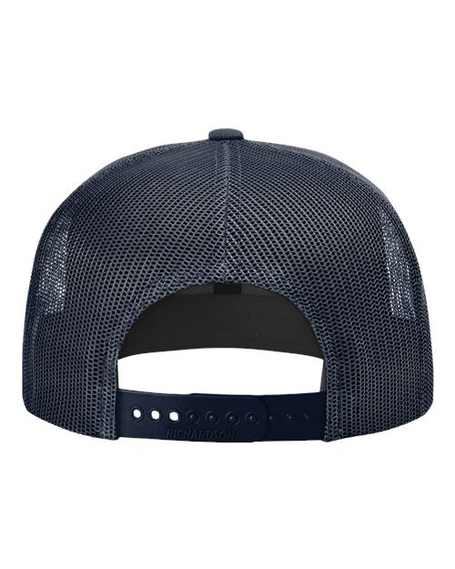 Richardson Wool Blend Flat Bill Trucker Cap 511