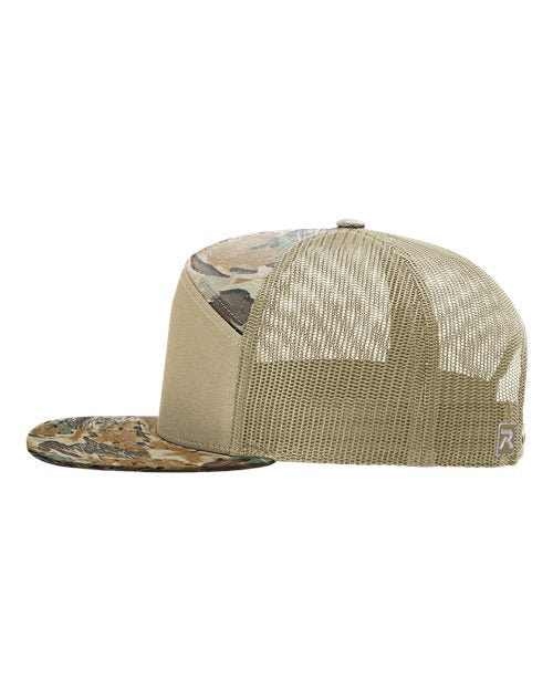 Richardson Printed Seven-Panel Trucker Cap 168P