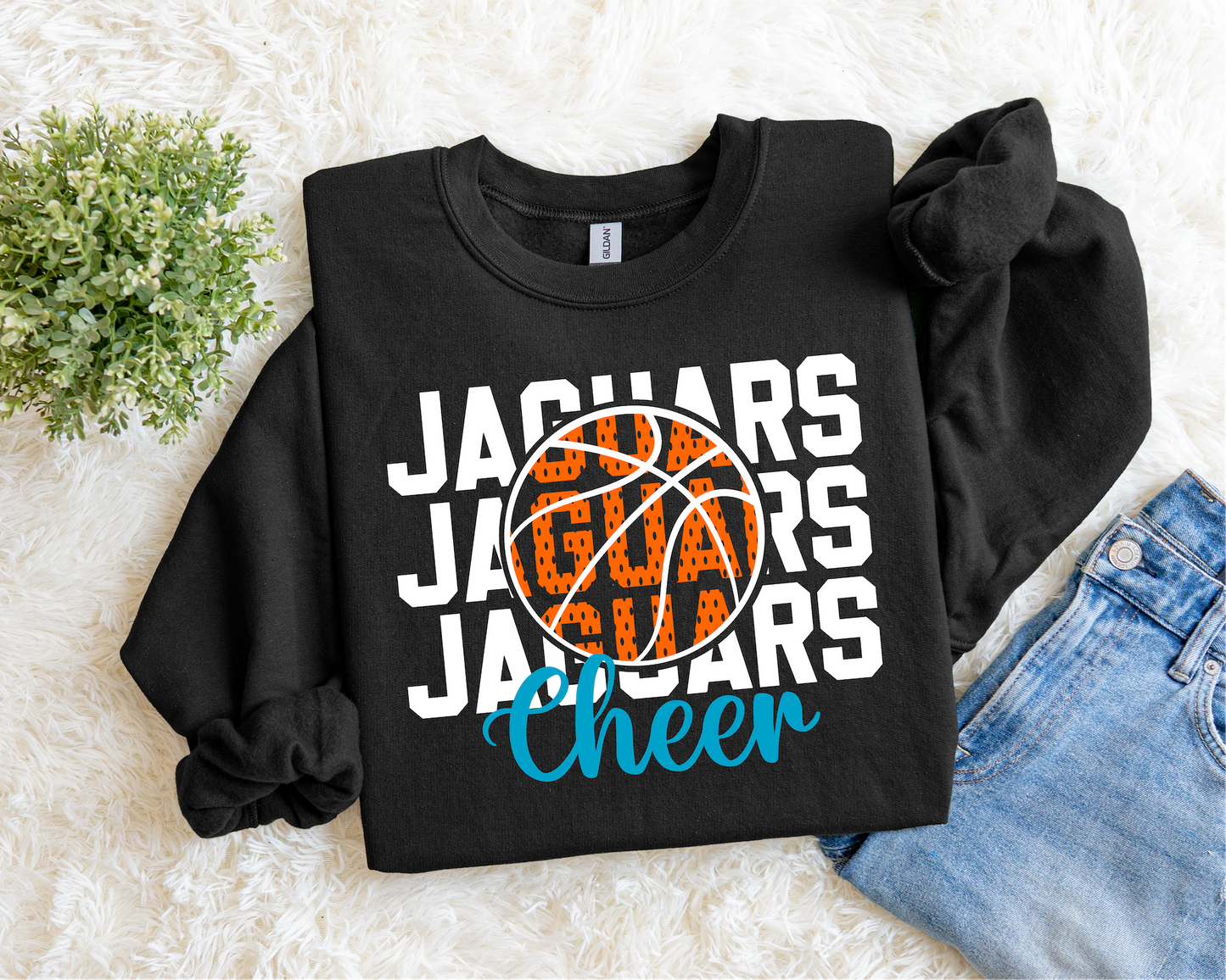 Jaguars Basketball Cheer Sweatshirt