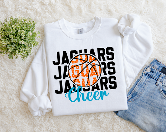 Jaguars Basketball Cheer Sweatshirt